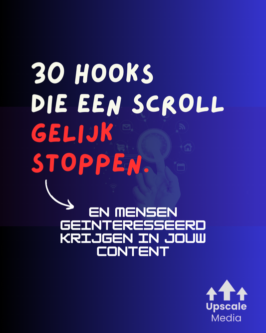 30 HOOKS DIE EEN SCROLL GELIJK STOPPEN
